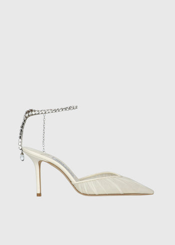 Jimmy Choo Zapatillas Saeda 100 Tulle Crystal Pump JCH-SAEDA85