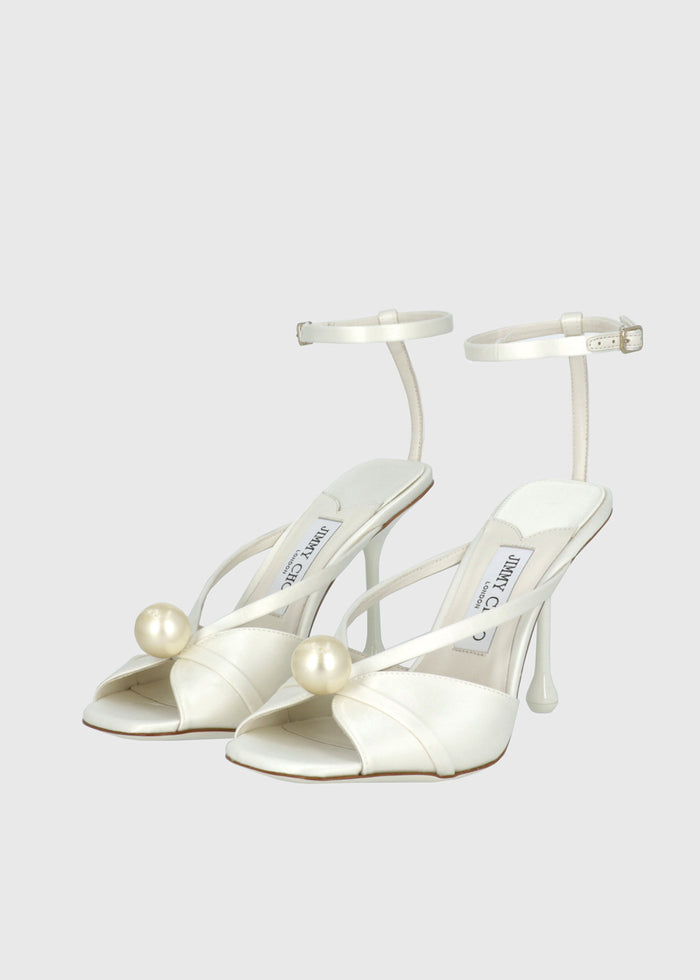 Jimmy Choo Sandalia Alta Siva  JCH-SIVA95