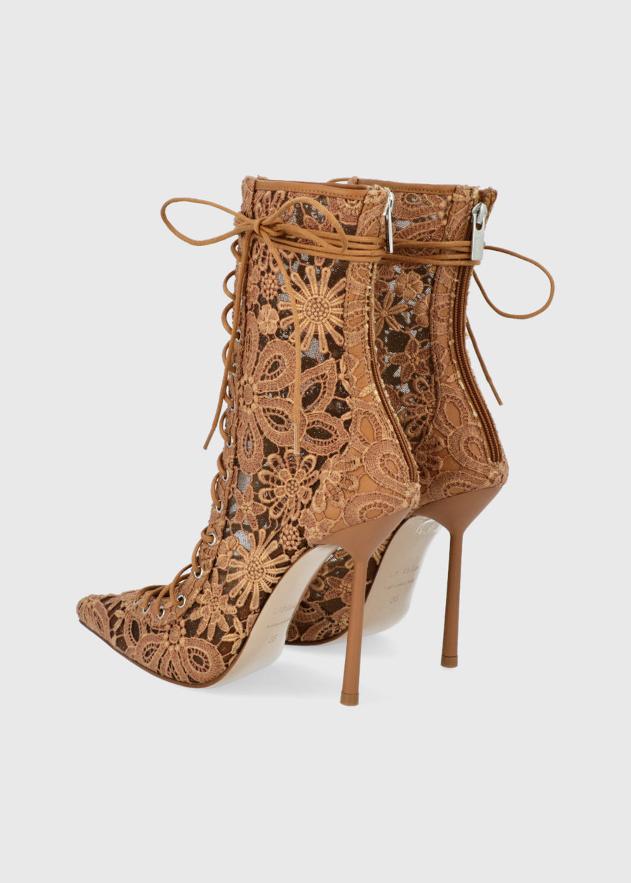 LE SILLA Botas Colette encaje de macramé LLL-4180F100