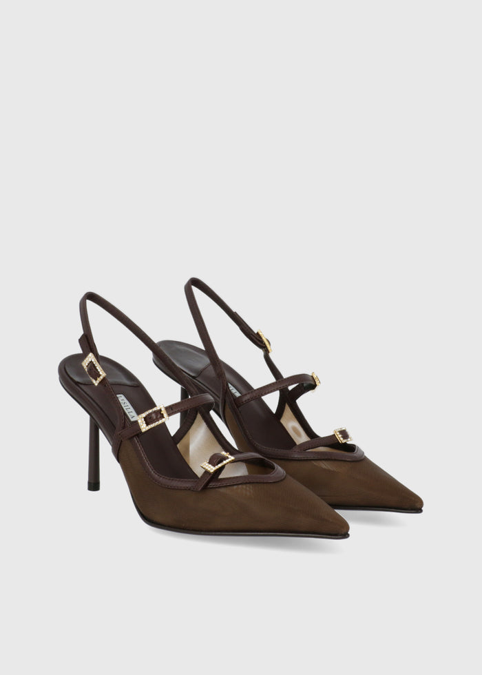 Le Silla Zapatillas Slingback Morgana LLL-4293D080