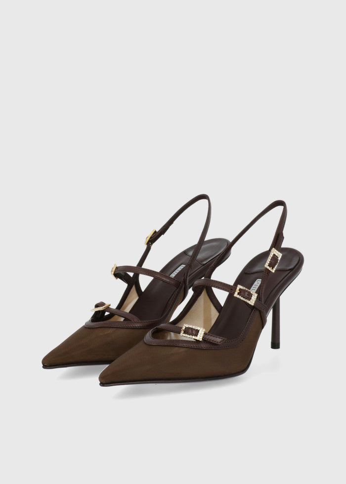 Le Silla Zapatillas Slingback Morgana LLL-4293D080