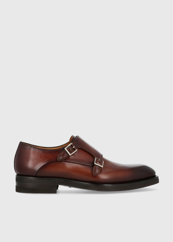 Magnanni Zapatos Monk con dos hebillas MGN-26034