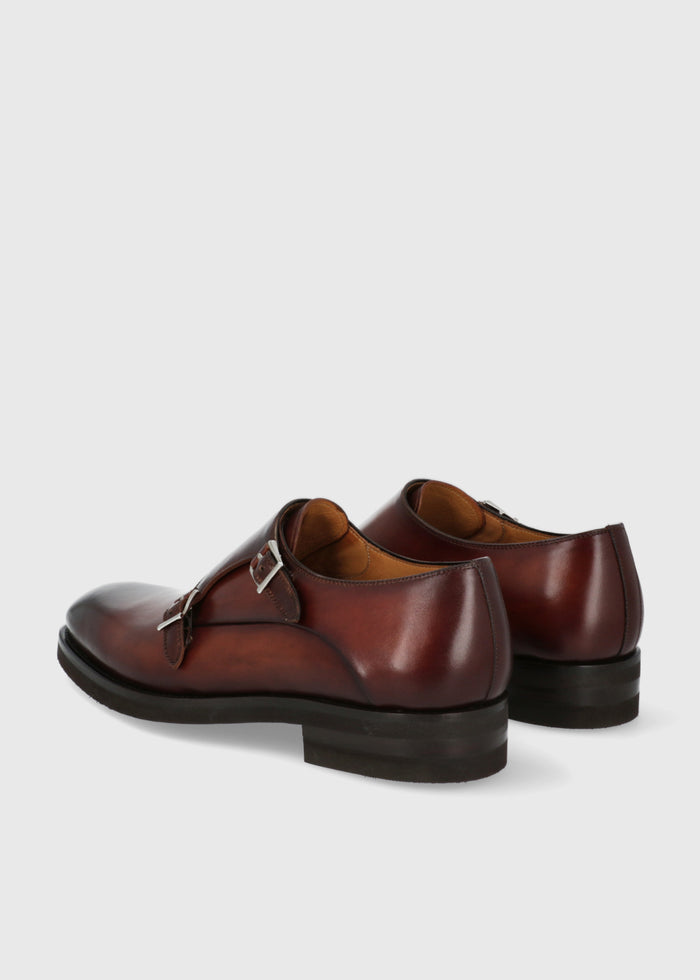 Magnanni Zapatos Monk con dos hebillas MGN-26034
