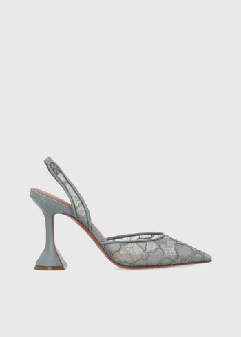 Amina Muaddi Slingbacks Holli lace MMD-HOLLILAS
