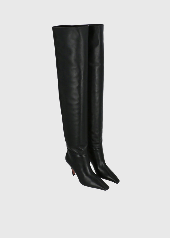 Amina Muaddi Botas Altas Jamie Thigh High MMD-JAMITH80