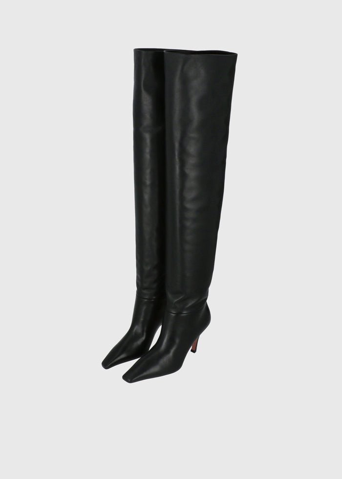 Amina Muaddi Botas Altas Jamie Thigh High MMD-JAMITH80