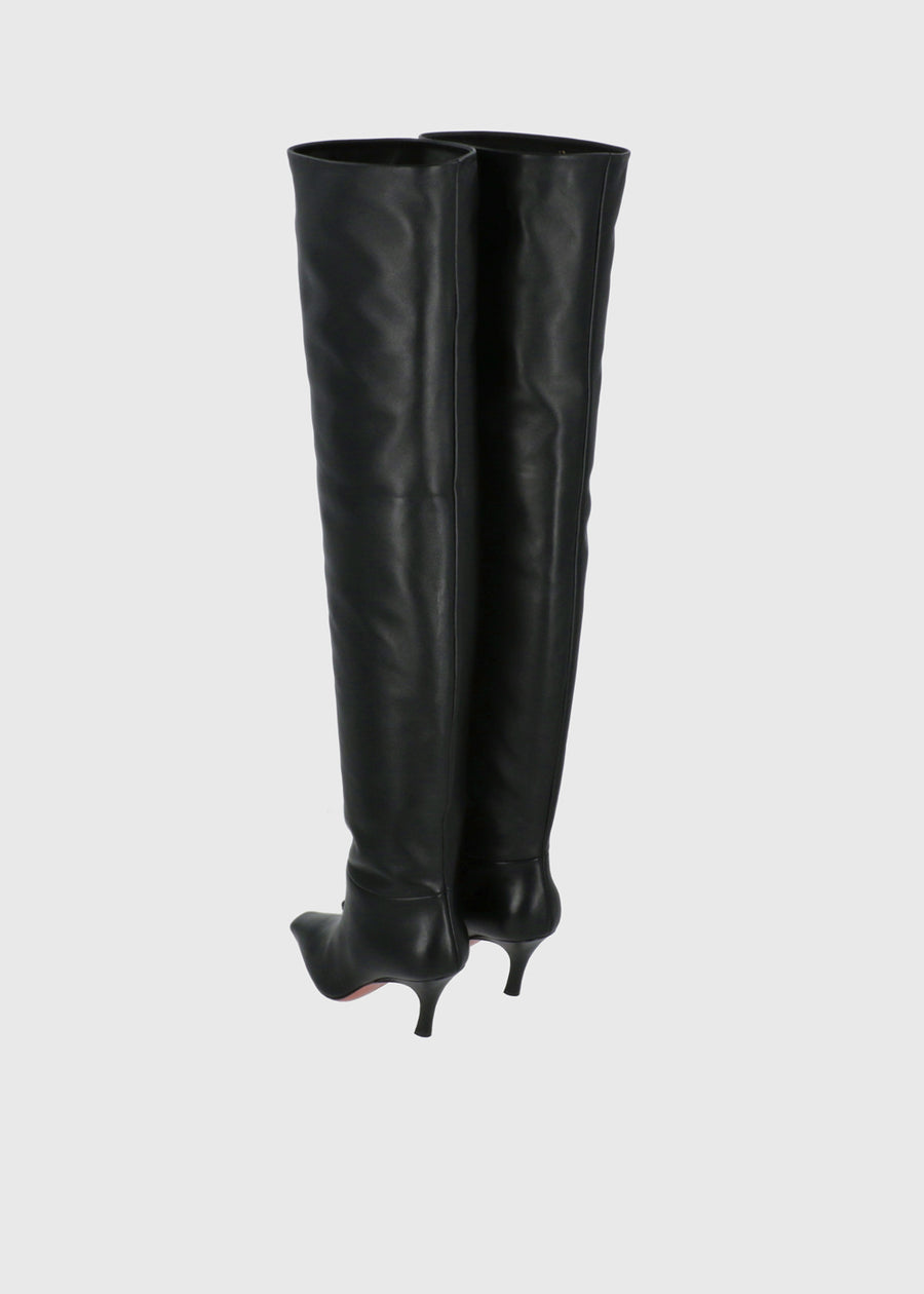 Amina Muaddi Botas Altas Jamie Thigh High MMD-JAMITH80