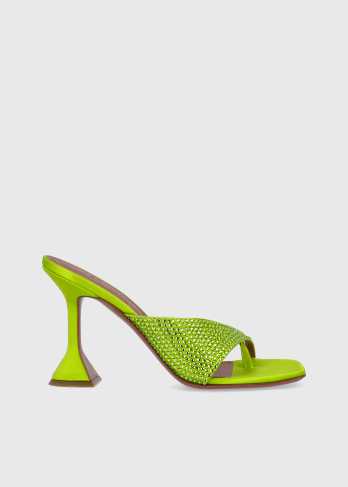 Amina Muaddi Sandalia Alta Shiona Slipper MMD-SHICRYSL