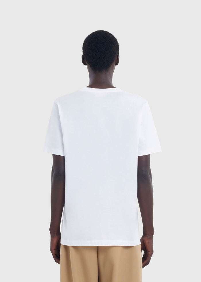 Marni T-Shirt con estampado de logo distorsionado MRI-HUMU0198