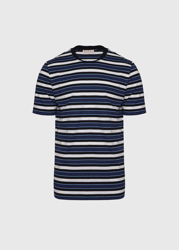 Marni T-Shirt con estampado de logo distorsionado MRI-HUMU0198