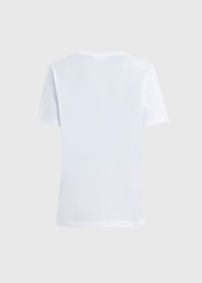 Marni T-Shirt con estampado de logo distorsionado MRI-HUMU0198