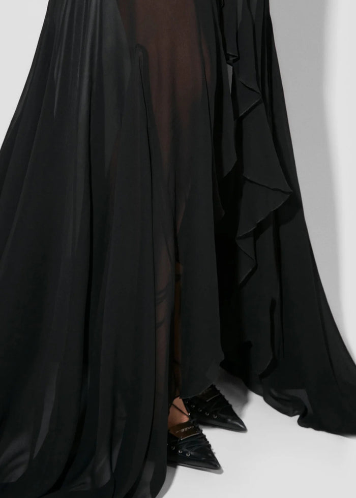 MISBHV Vestido con trasnsparencias MSB-240W833