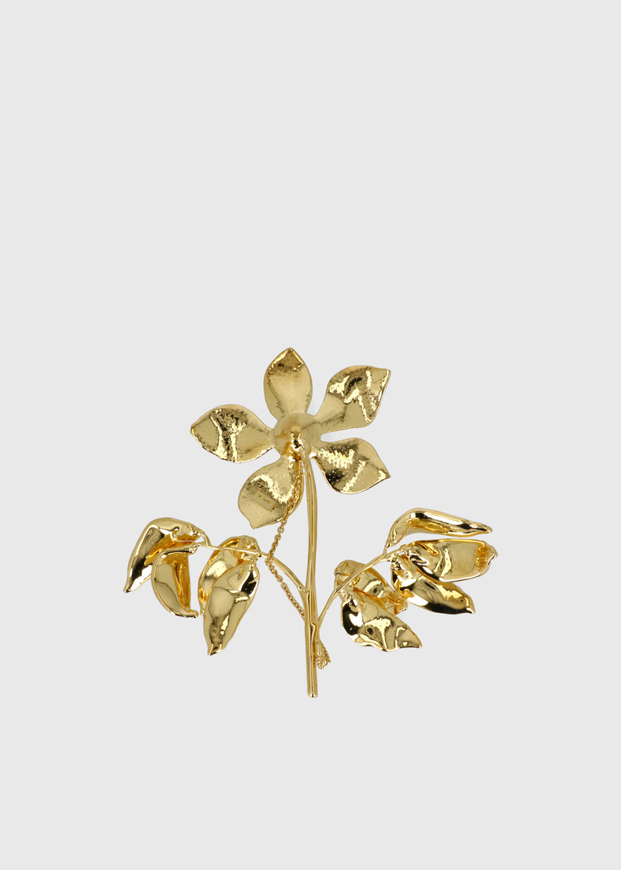 Moschino Broche de flor MSC-21A9112