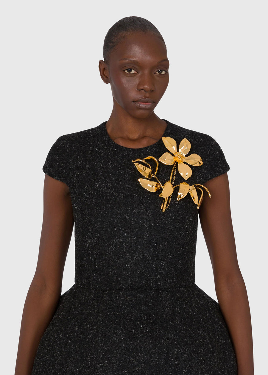 Moschino Broche de flor MSC-21A9112