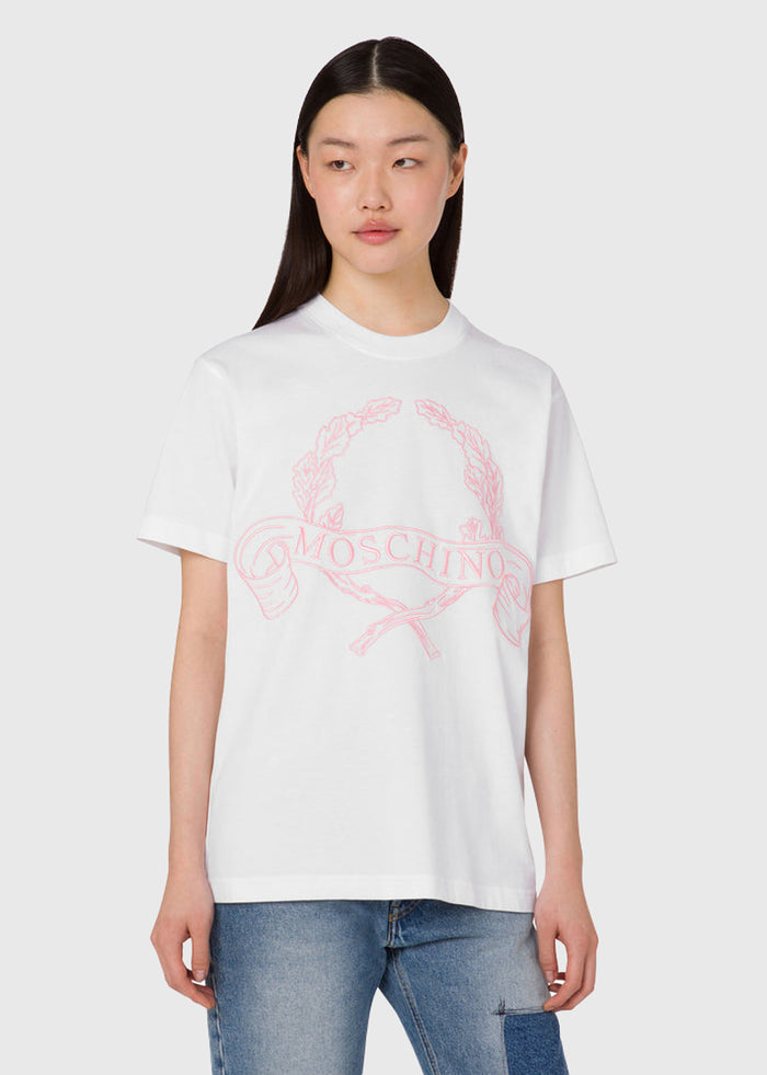 Moschino T-Shirt estamapada MSC-2EA0712