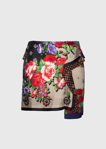 MOSCHINO Falda patchwork MSC-A0108