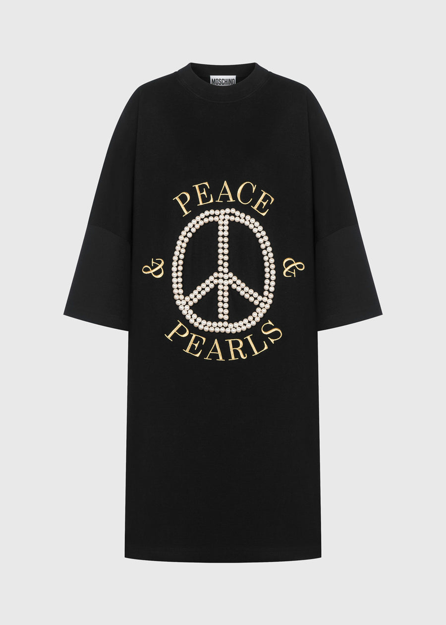Moschino  Vestido Peace & Pearls MSC-A0431