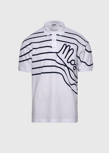 Moschino t-shirt tipo polo para hombre MSC-A1606