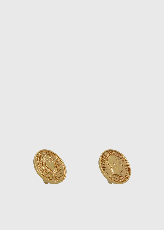 Moschino Aretes Moneda MSC-A9113