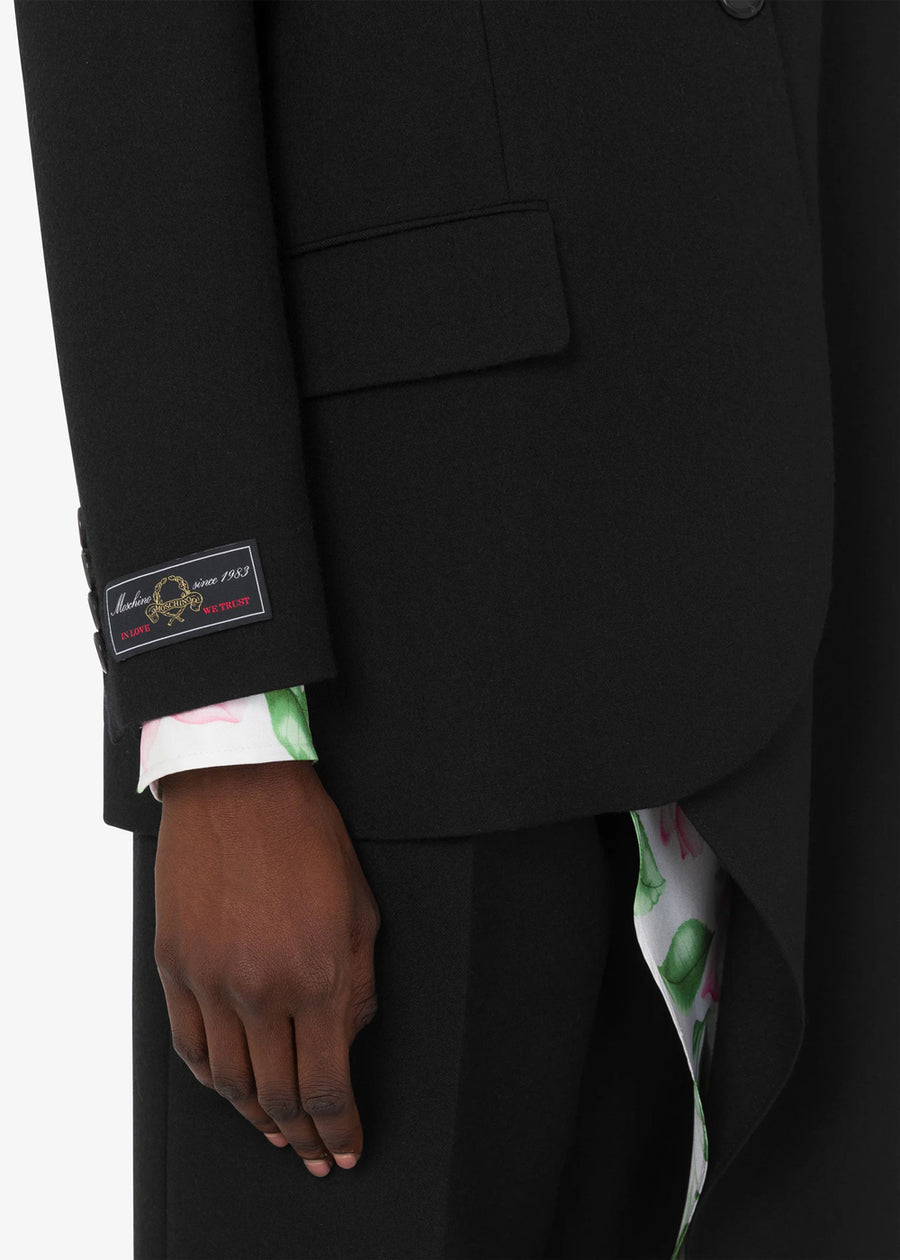 MOSCHINO Blazer asimétrico MSC-DA0511
