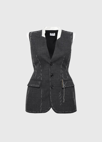 MOSCHINO Chaleco MSC-DA1001