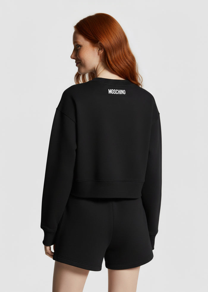 MOSCHINO Sudadera crop MSC-DJ1702