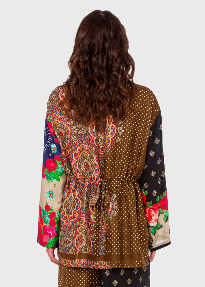 MOSCHINO Camisa patchwork MSC-EA0212