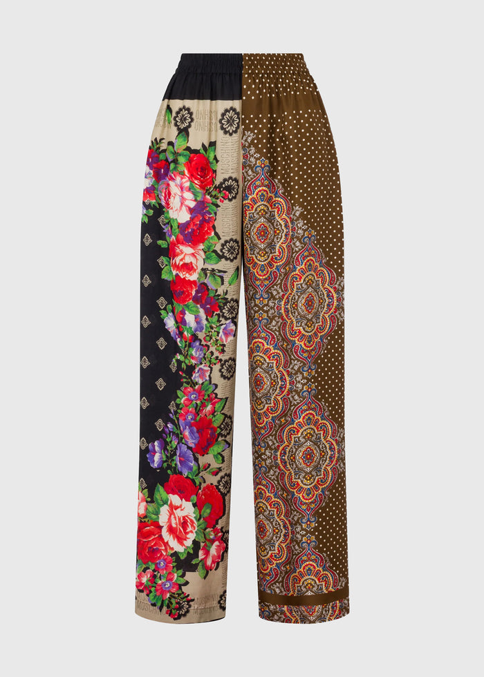 MOSCHINO Pantalón Patchwork MSC-EA0330