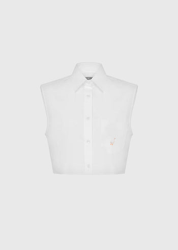 Moschino Camisa Crop MSC-J0233