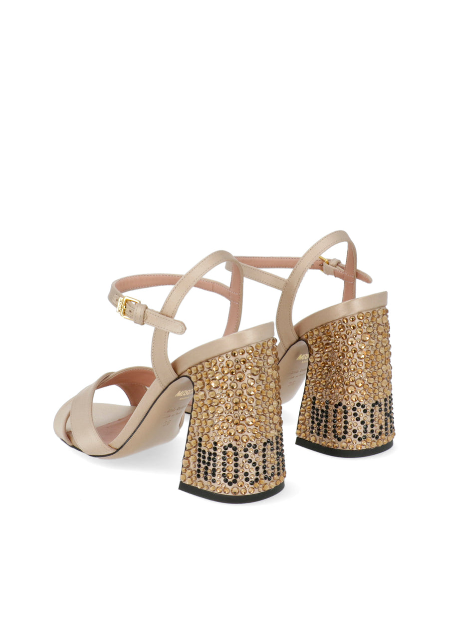 Moschino Zapatillas slingbacks Biker MSC-MA1612A