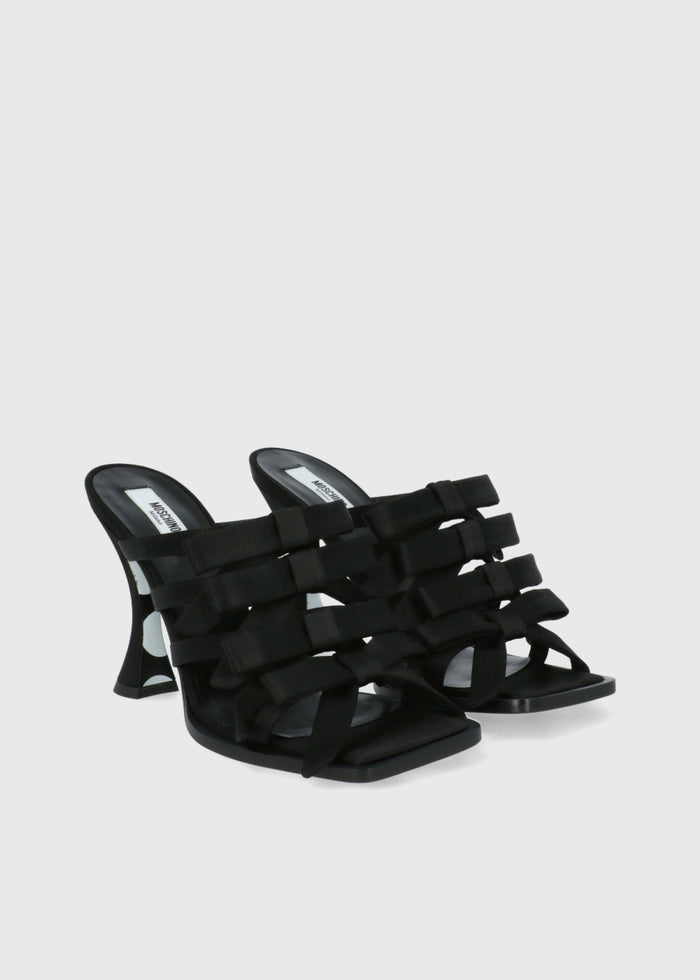 Moschino Sandalia Alta Satén MSC-MA2815A