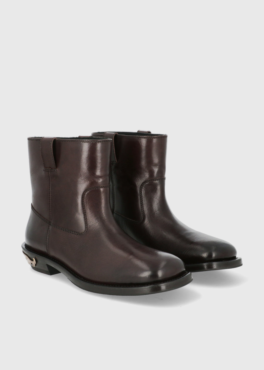 Moschino botas Metal Lettering MSC-MB21024