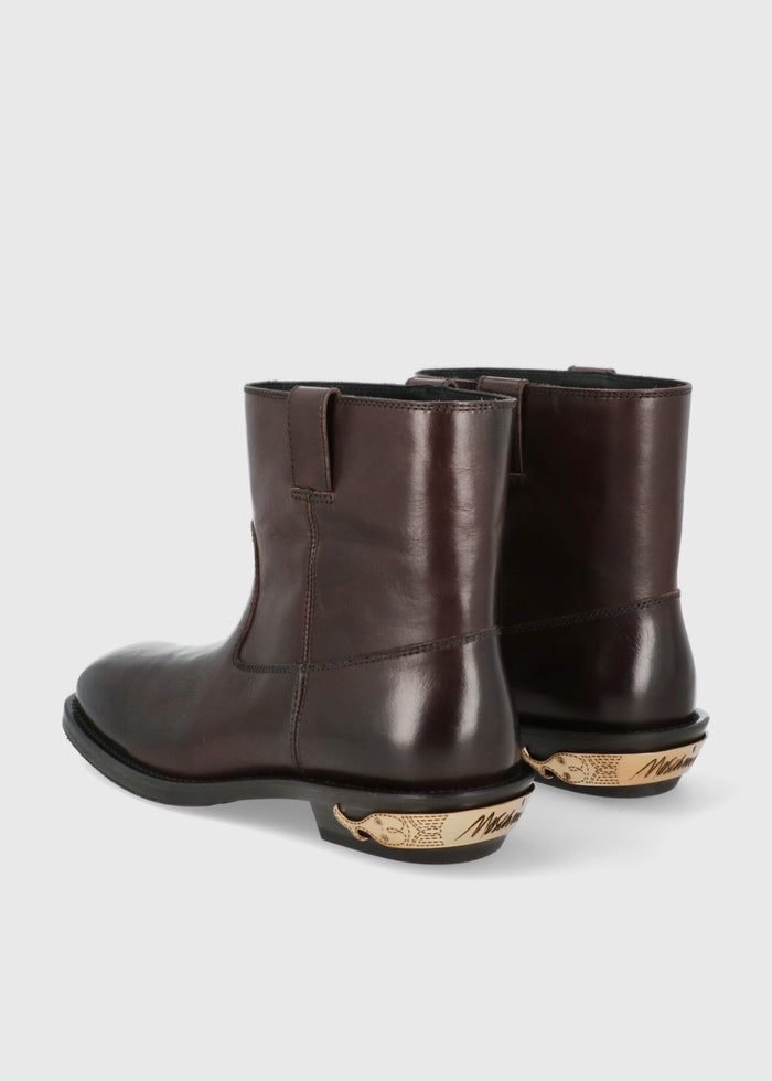 Moschino Botas Metal Lettering MSC-MB21024