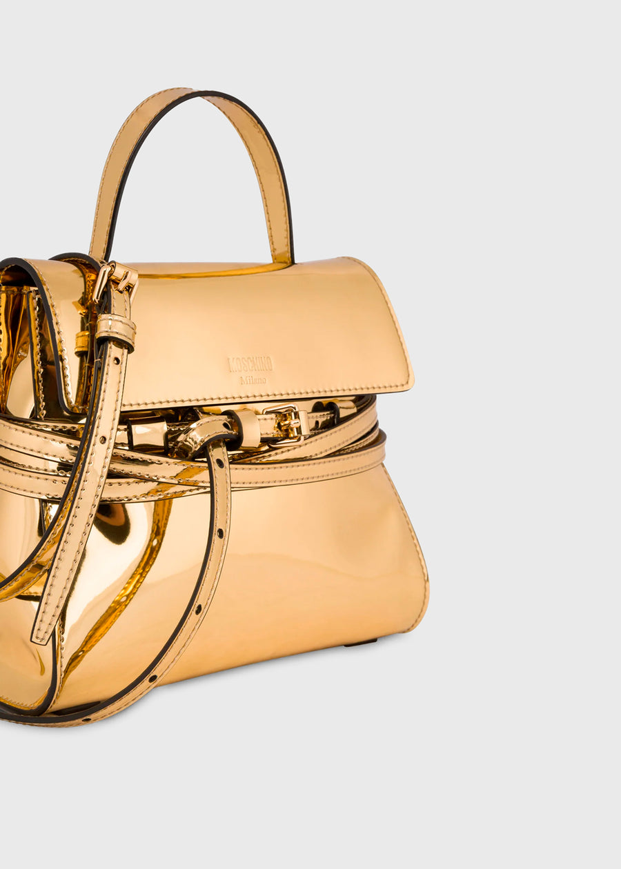MOSCHINO Bolso Ti Me metálico MSC-MC4005P