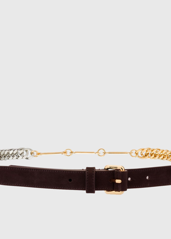 Moschino Cinturón Cadena Cubana MSC-MC6009P