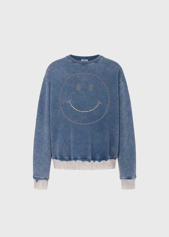 Moschino Sudadera algodón ecológico Smiley® MSC-ZZA1703