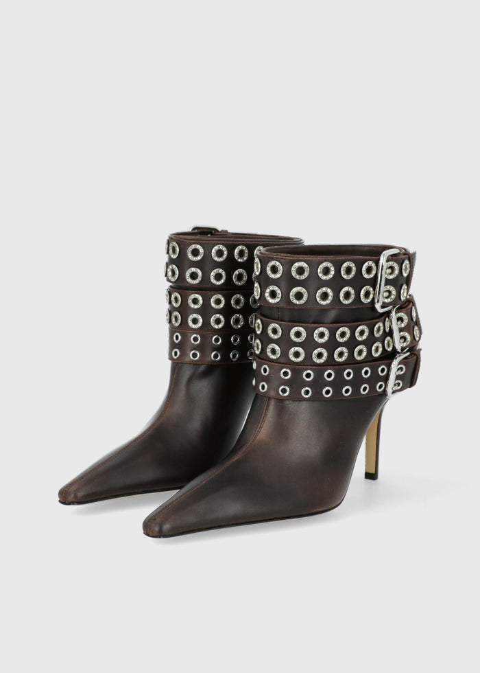 MACH & MACH Botines Buckle Belt Vintage  MYM-S0974