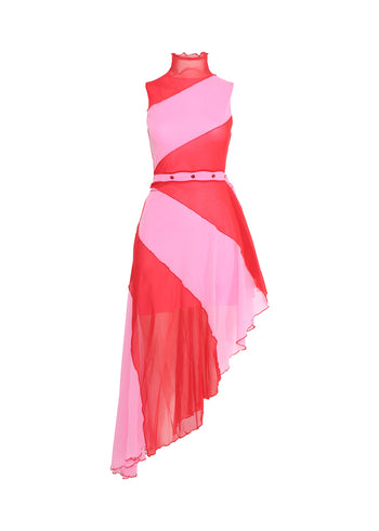 PRABAL GURUNG Vestido Asimetrico PBG-D32S1S2