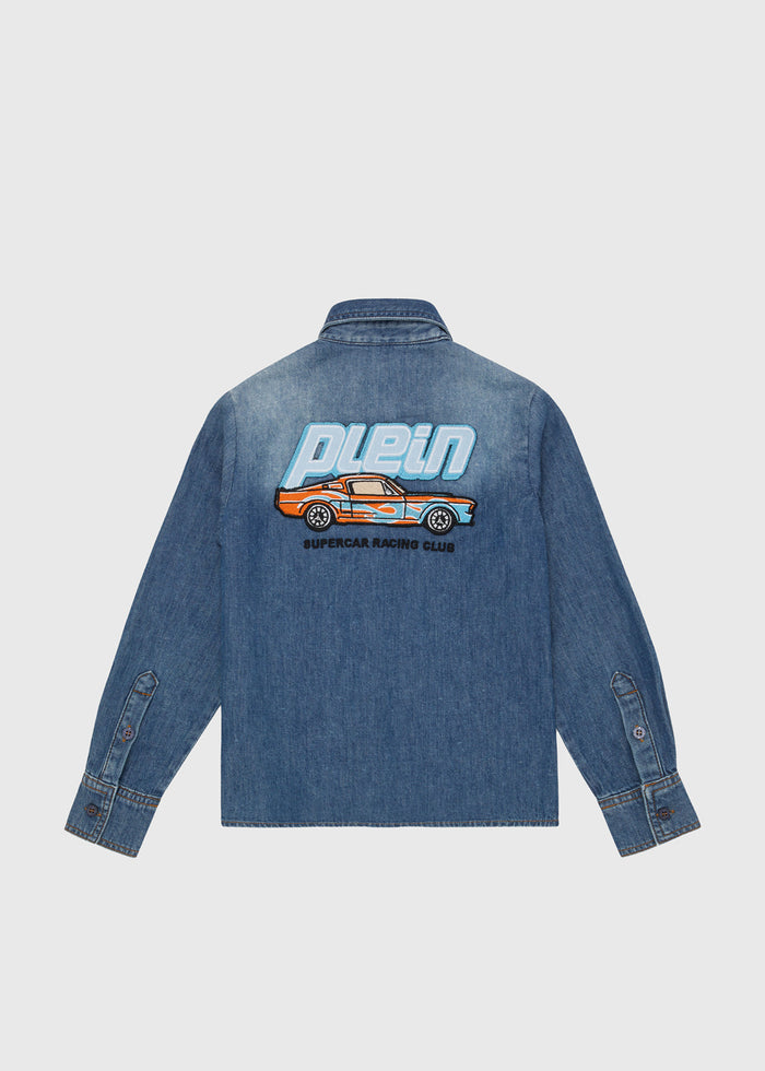 Philipp Plein Camisa denim PLP-BDP0042