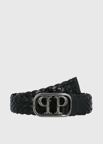 Philipp Plein Cinturón trenzado PLP-MAL0051
