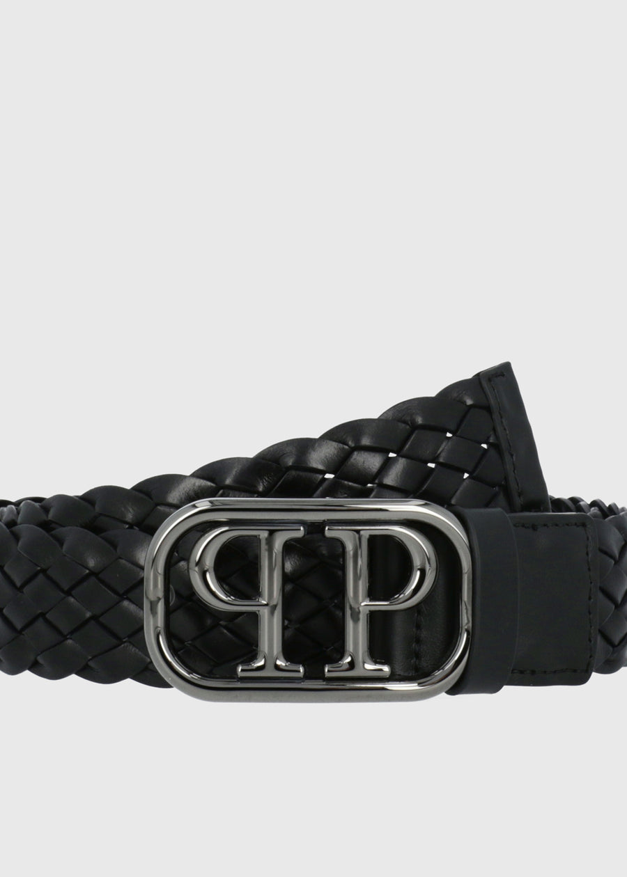 Philipp Plein Cinturón trenzado PLP-MAL0051