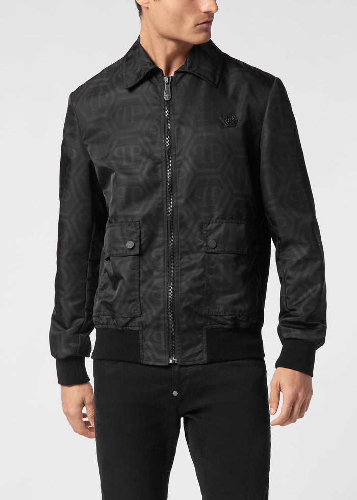 Philipp Plein Chamarra Bomber Monogram PLP-MRB2601