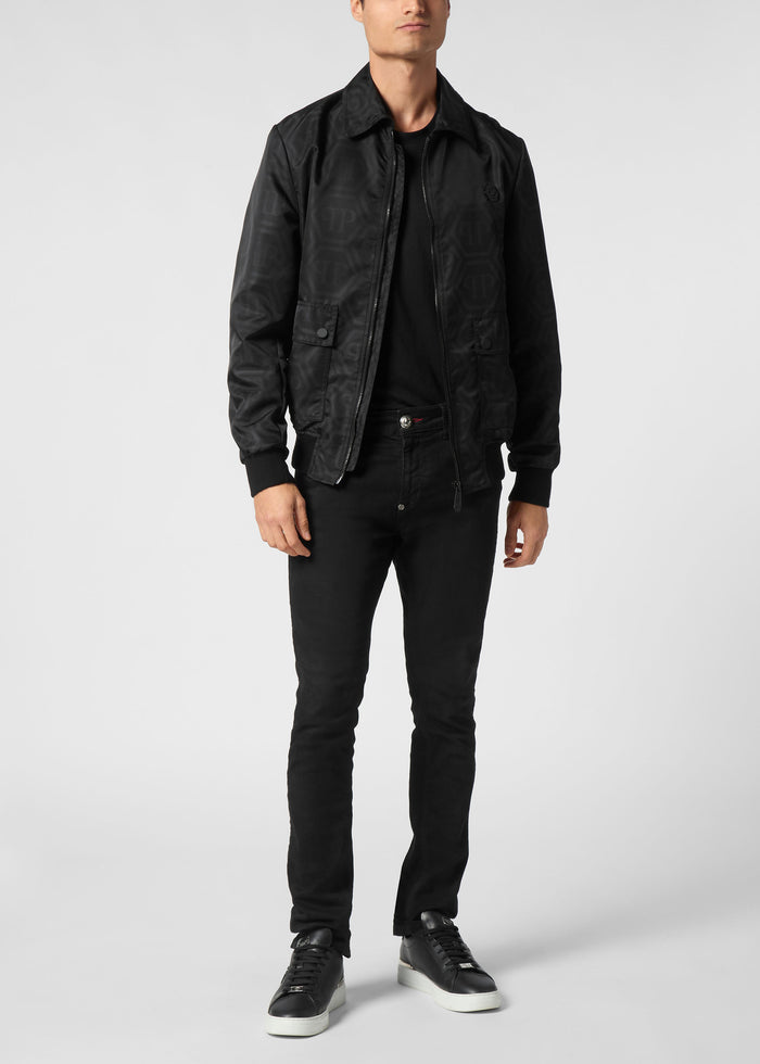 Philipp Plein Chamarra Bomber Monogram PLP-MRB2601