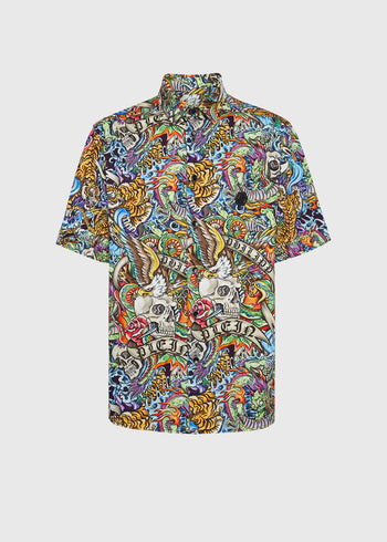 Philipp Plein Camisa estampada PLP-MRP2185