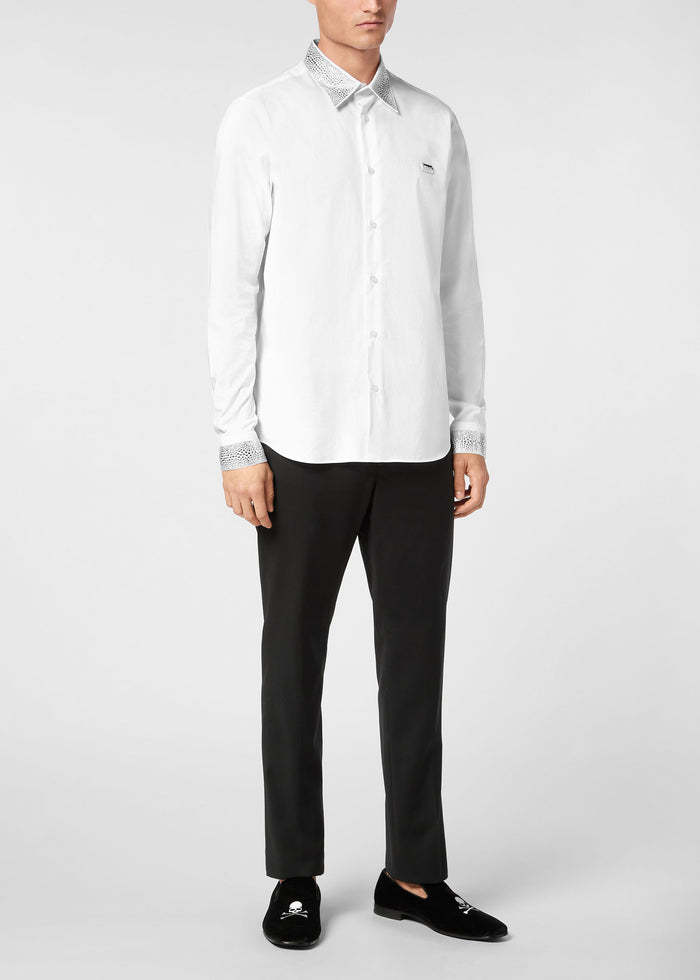 Philipp Plein Camisa Sugar Daddy Cut LS PLP-MRP2338