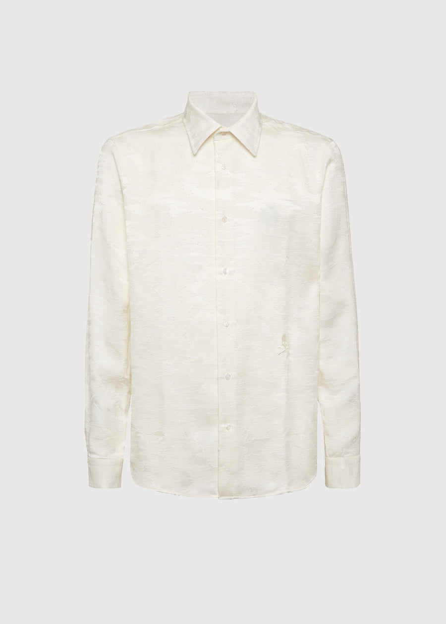 Philipp Plein Camisa Sugar Daddy Cut LS Skull&Bone PLP-MRP2344