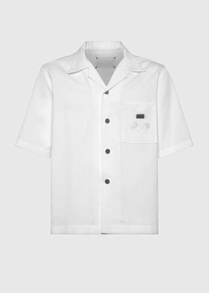 Philipp Plein Camisa Bowling Racing Club PLP-MRP2349