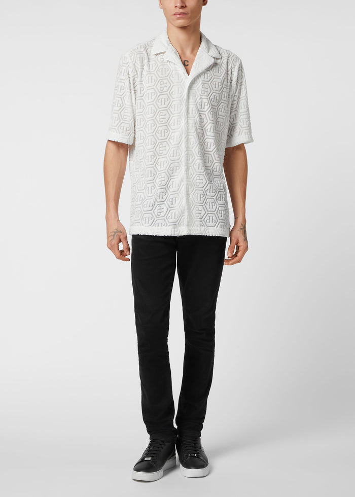 PHILIPP PLEIN Camisa monogram PLP-MRP2402