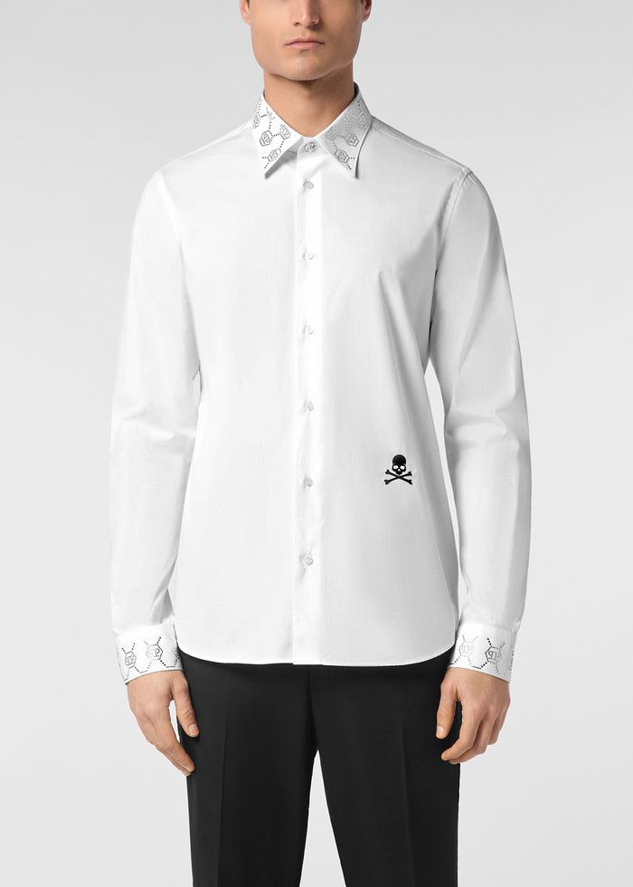 PHILIPP PLEIN Camisa de botones Monogram PLP-MRP2406