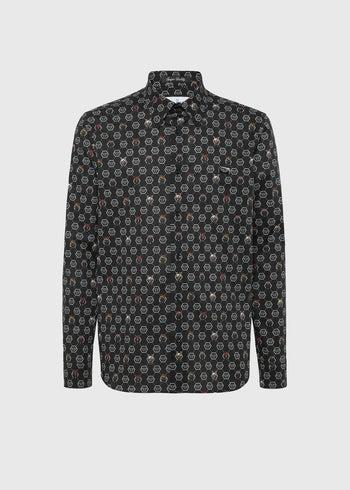 Philipp Plein Camisa Monogram PLP-MRP2521